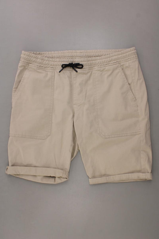 Easy Wear Shorts für Herren Gr. L creme aus Baumwolle