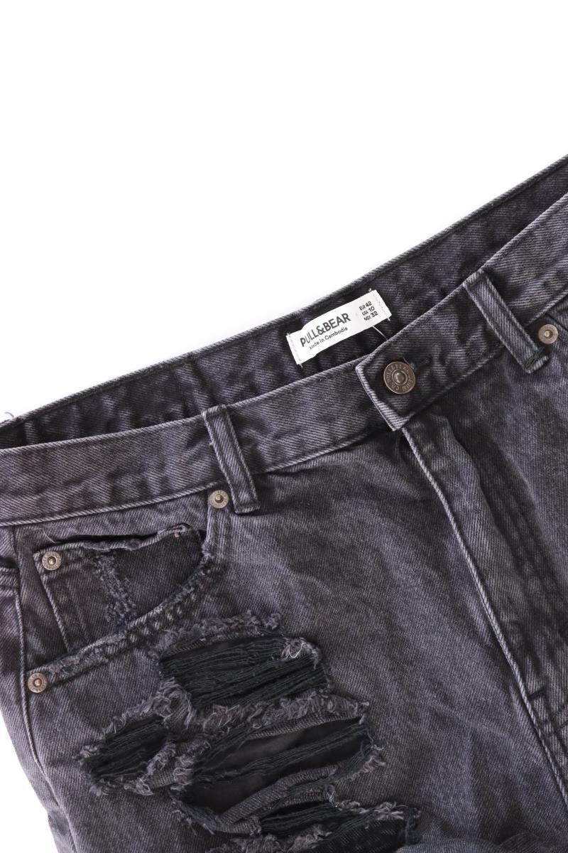 Noisy May Jeansshorts Gr. M schwarz aus Polyester