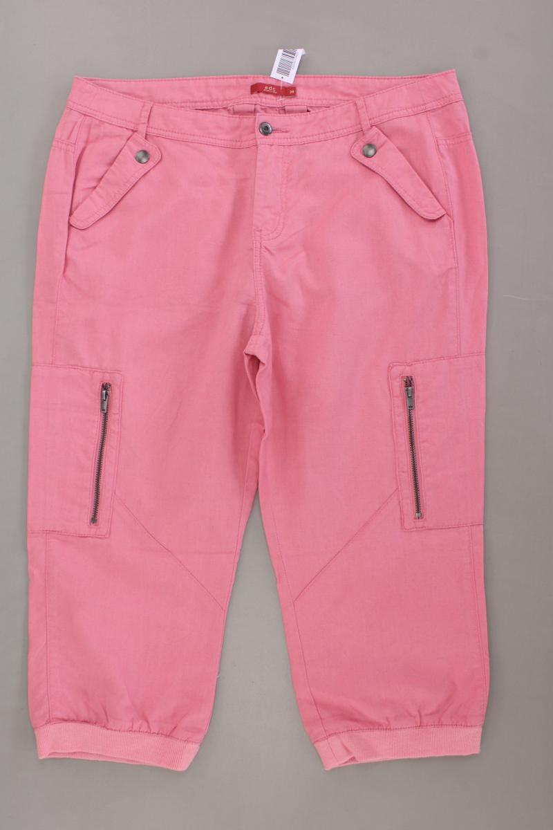 edc by Esprit 3/4 Hose Gr. 38 rosa aus Baumwolle
