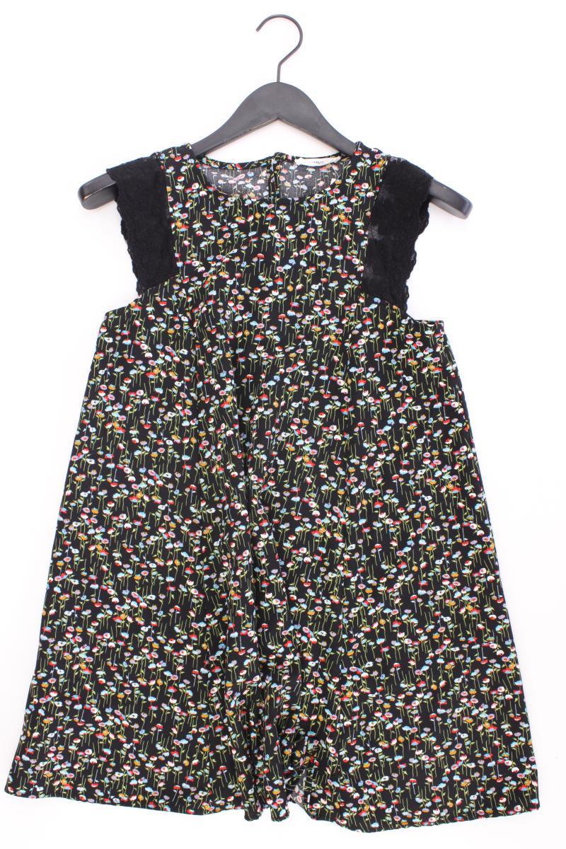 Mango Midikleid Gr. S mit Blumenmuster Ärmellos mehrfarbig aus Polyester