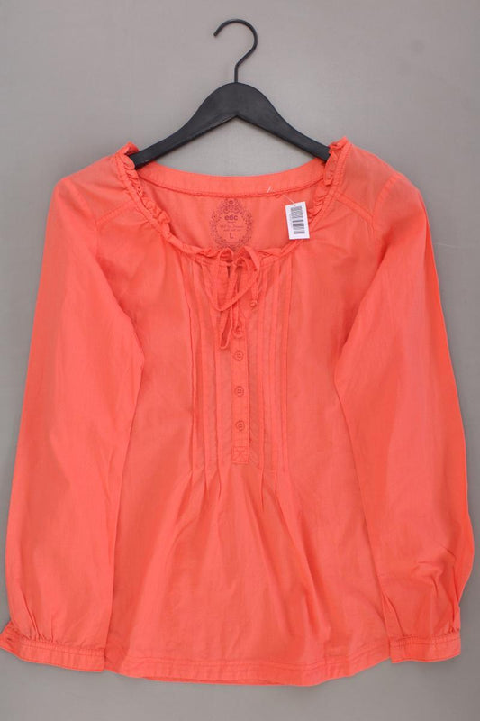 edc by Esprit Langarmbluse Gr. L orange aus Baumwolle
