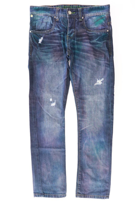 One Green Elephant Straight Jeans für Herren Gr. W31/L32 blau aus Baumwolle