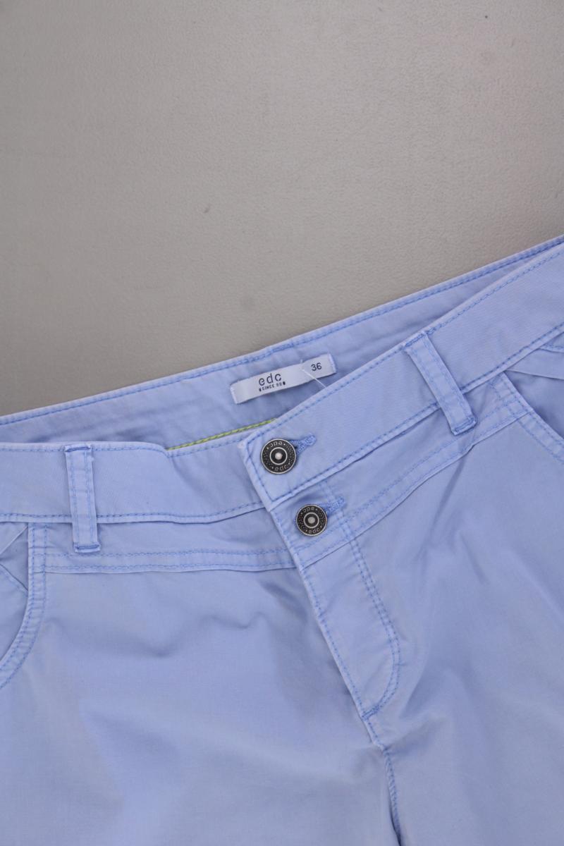 edc by Esprit Shorts Gr. 36 blau aus Baumwolle