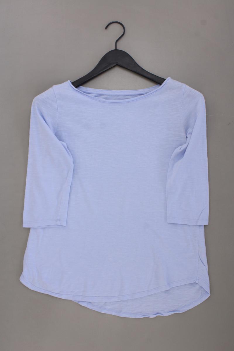 Esprit Classic Shirt Gr. XS 3/4 Ärmel blau aus Baumwolle