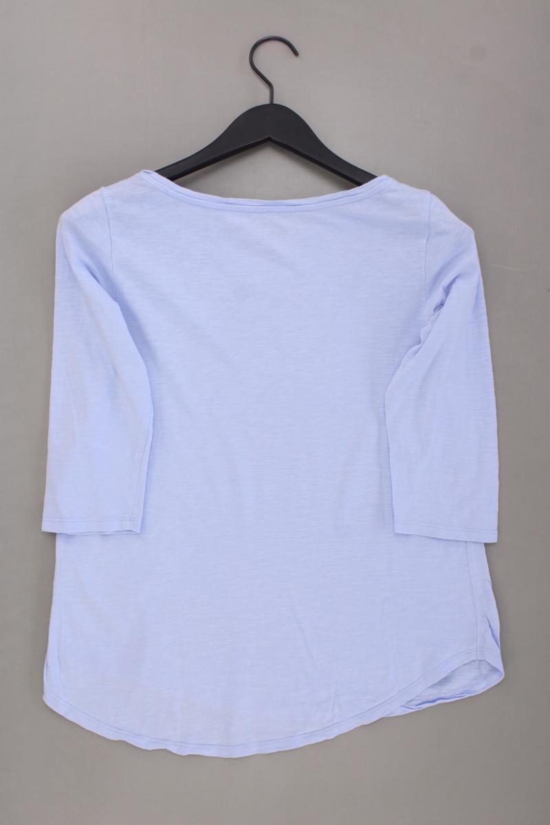 Esprit Classic Shirt Gr. XS 3/4 Ärmel blau aus Baumwolle