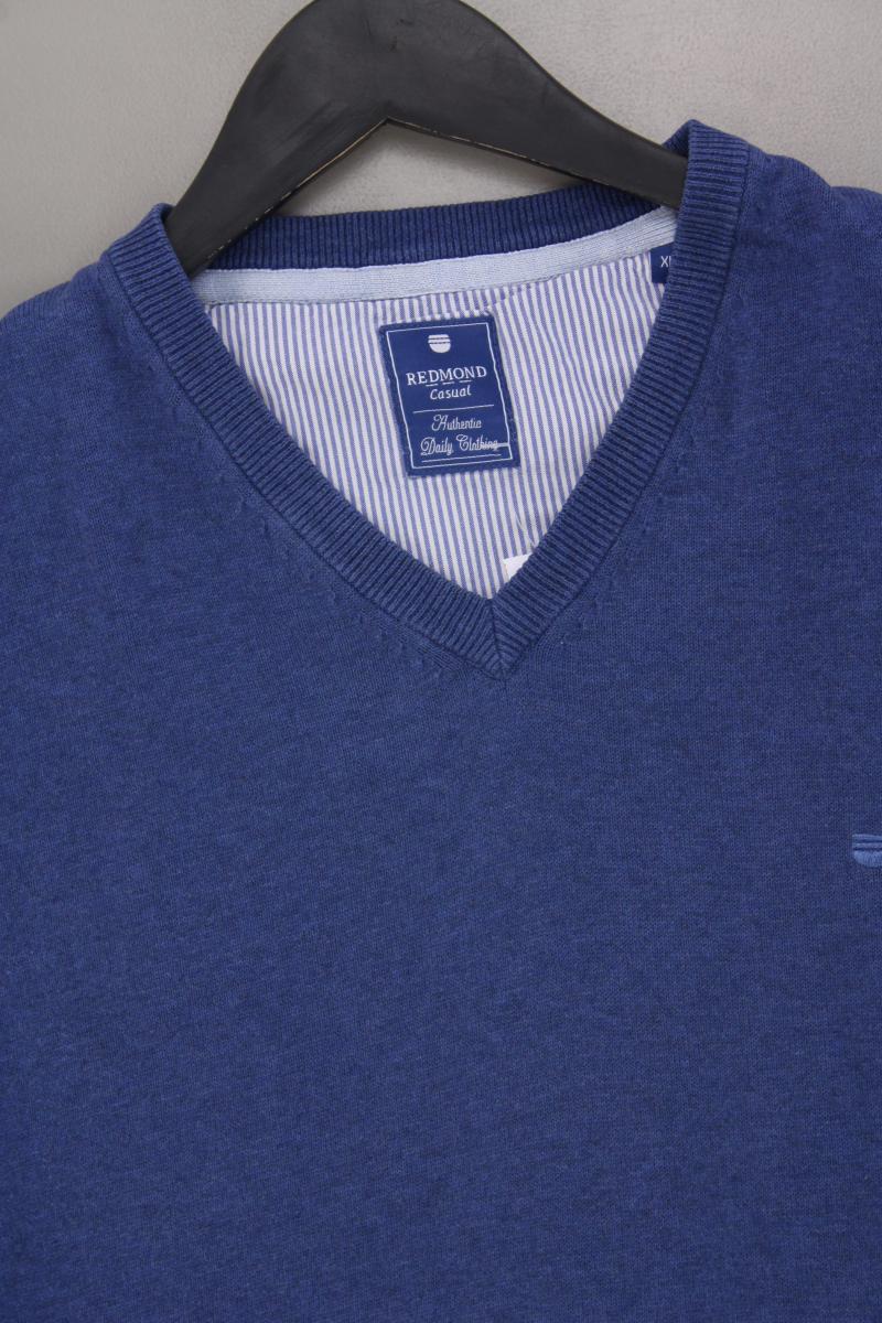 Redmond Classic Pullunder für Herren Gr. XL blau aus Baumwolle