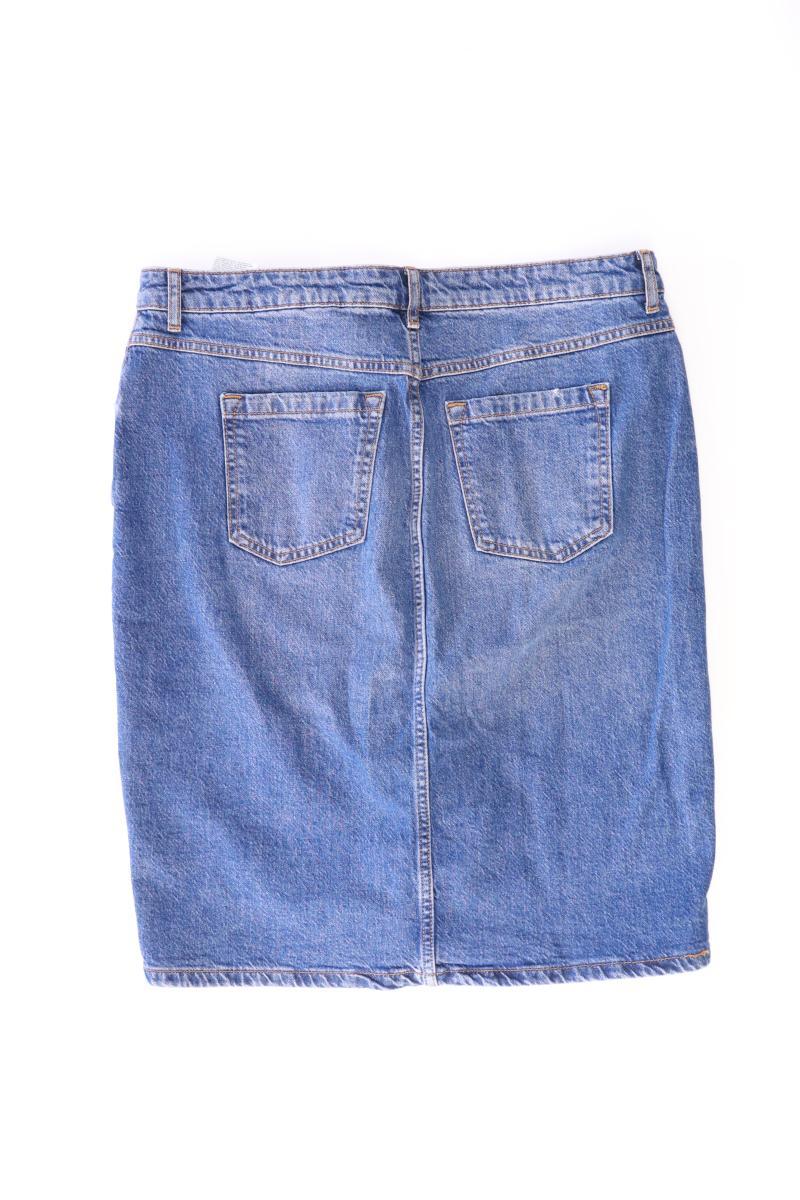 C&A Jeansrock Gr. 42 blau aus Baumwolle