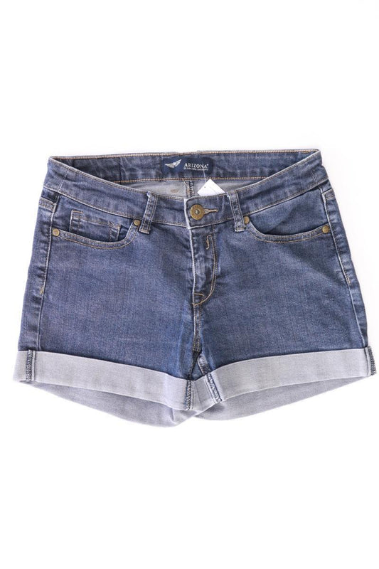 Arizona Jeansshorts Gr. 36 blau aus Baumwolle