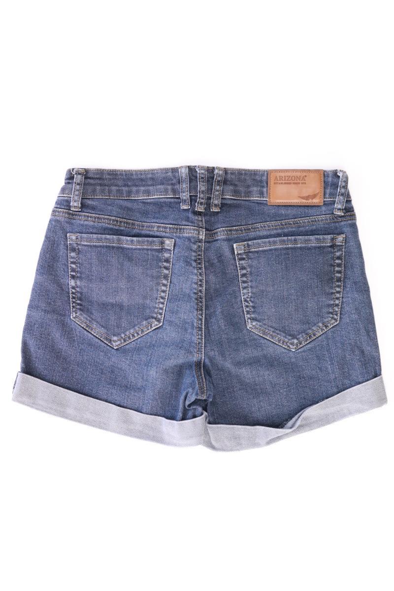 Arizona Jeansshorts Gr. 36 blau aus Baumwolle