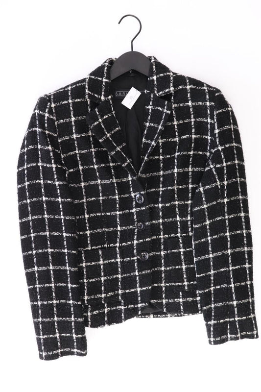 BARISAL Regular Blazer Gr. 36 Vintage schwarz aus Polyester
