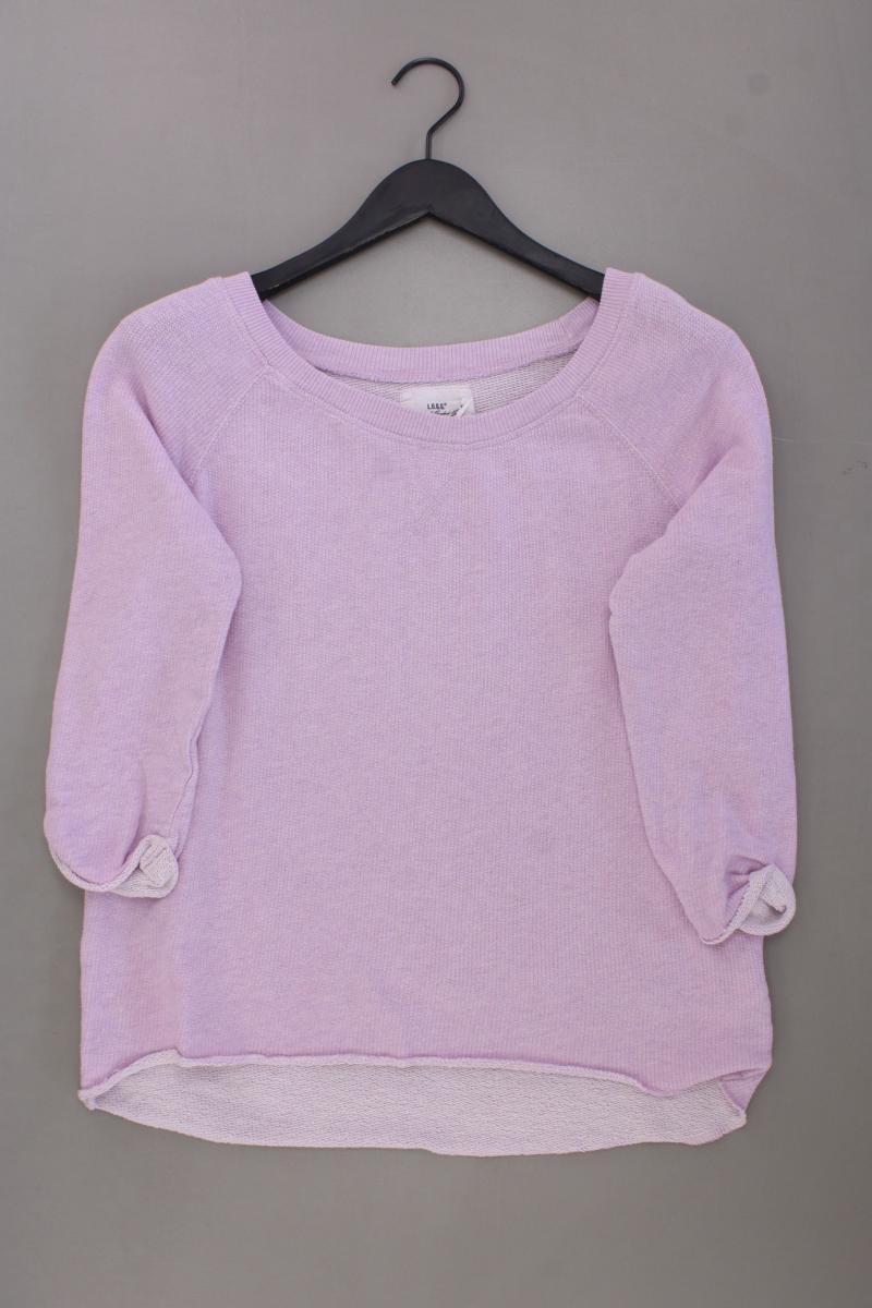 H&M Pullover Gr. M lila aus Baumwolle