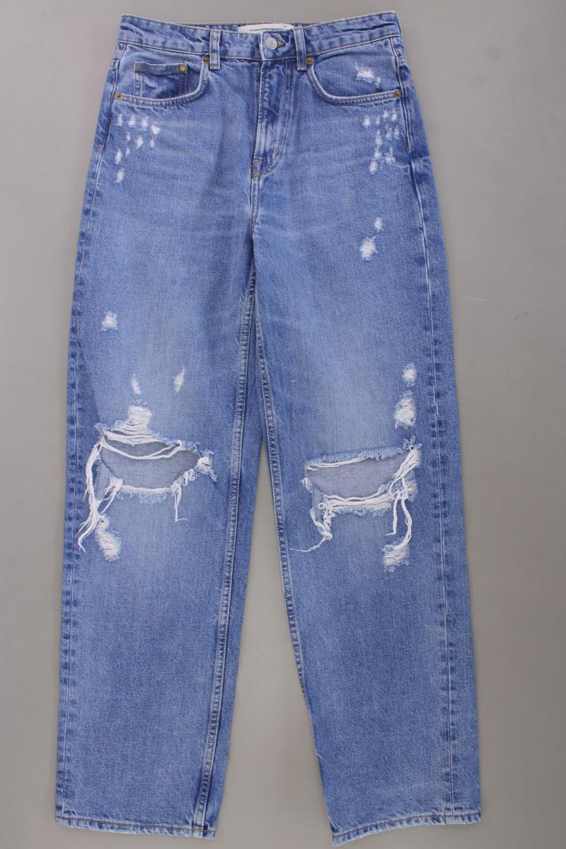 H&M 90's straight Jeans Gr. 38 blau aus Baumwolle