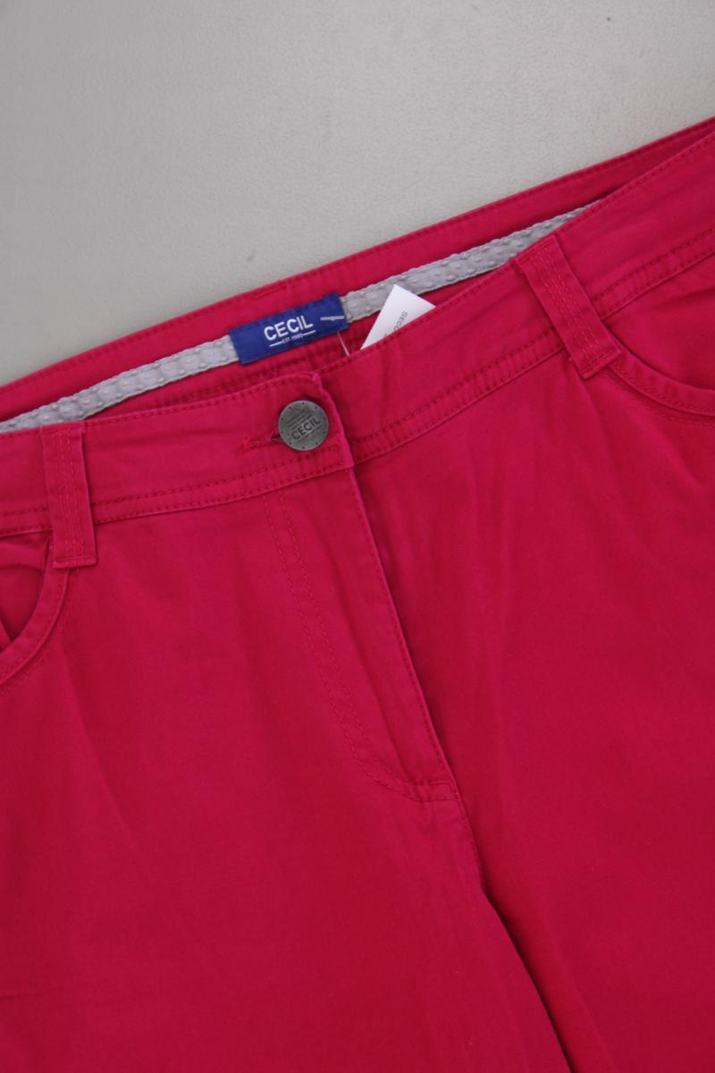 Cecil 7/8 Hose Gr. W33 neuwertig pink aus Baumwolle