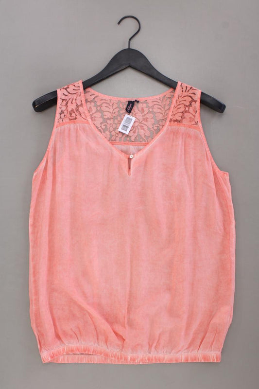 s.Oliver Ärmellose Bluse Gr. M neuwertig orange aus Viskose