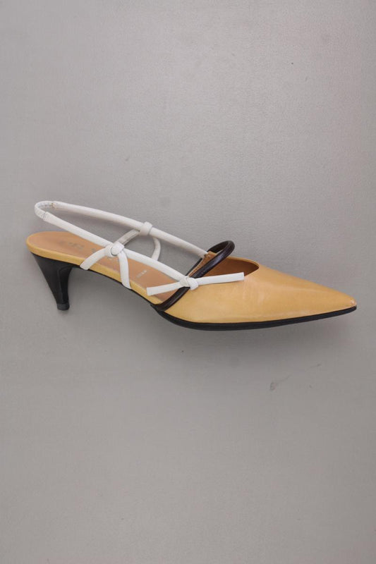 Prada Sandaletten Calzatura Donna Capretto Nappa Gr. 38 braun aus Leder