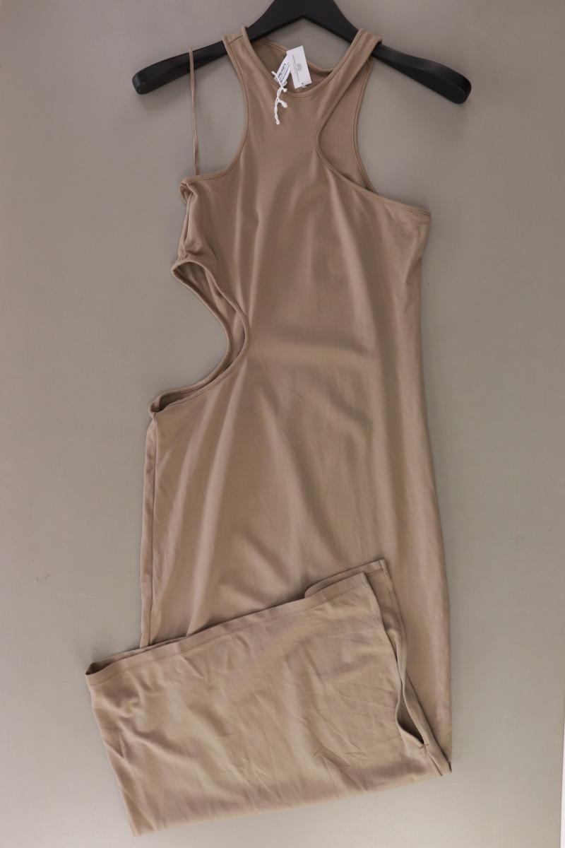 & other stories Maxikleid mit Cut Outs Gr. 42 Träger braun aus Viskose