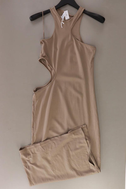 & other stories Maxikleid mit Cut Outs Gr. 42 Träger braun aus Viskose