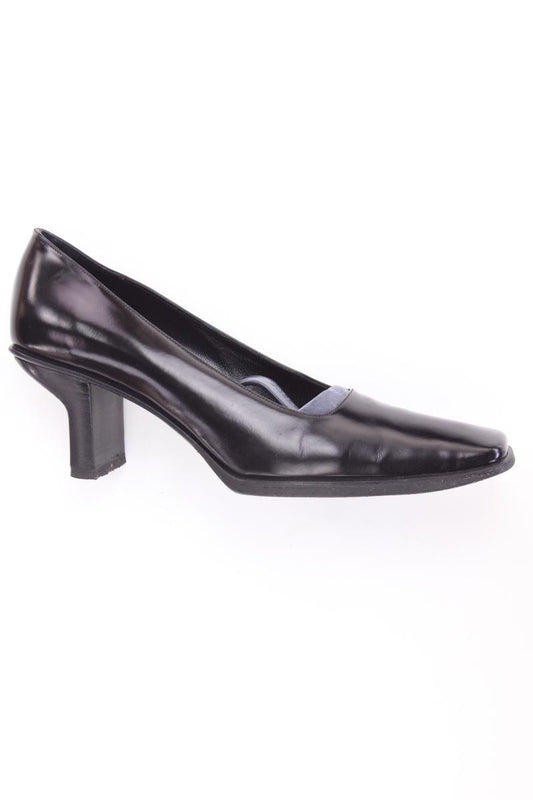 Prada Calzature Donna Spazzolato Leder Pumps Gr. 38,5 schwarz