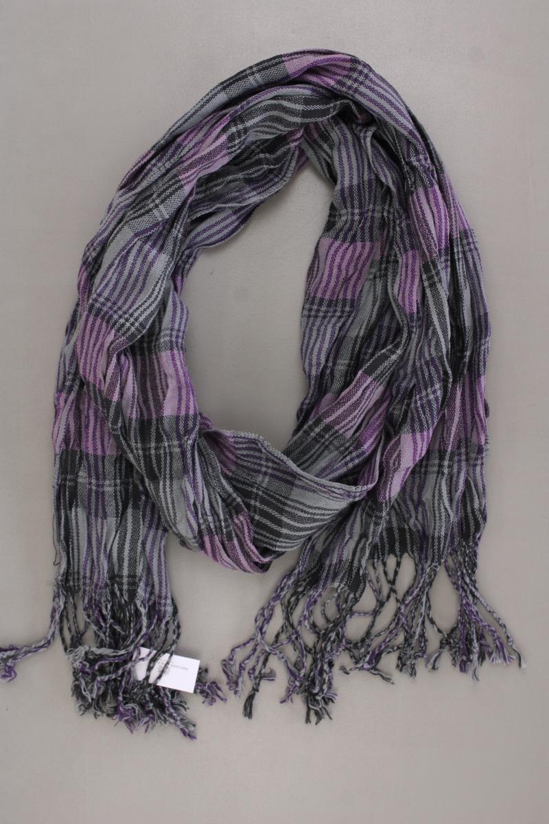 Schal für Herren kariert lila