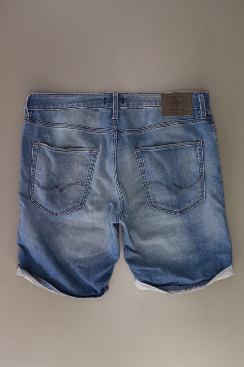 Jack & Jones Jeansshorts für Herren Gr. L blau aus Baumwolle