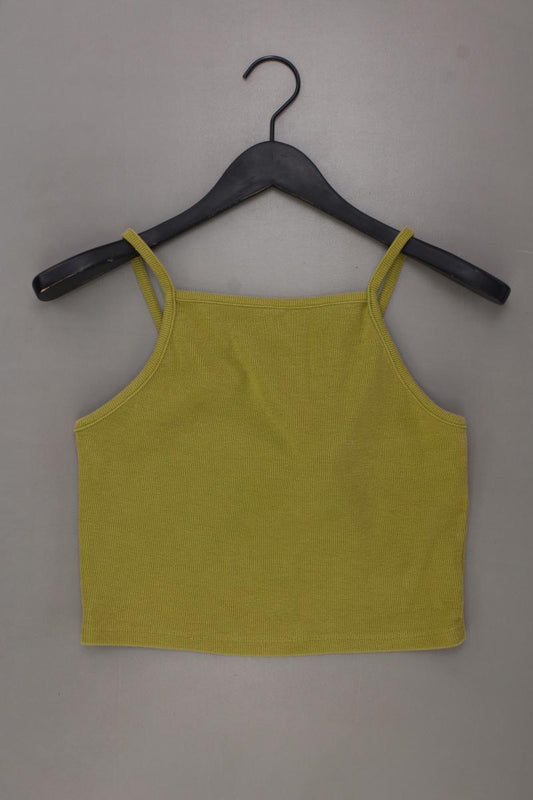 forever 21 Crop Top Gr. L grün aus Baumwolle