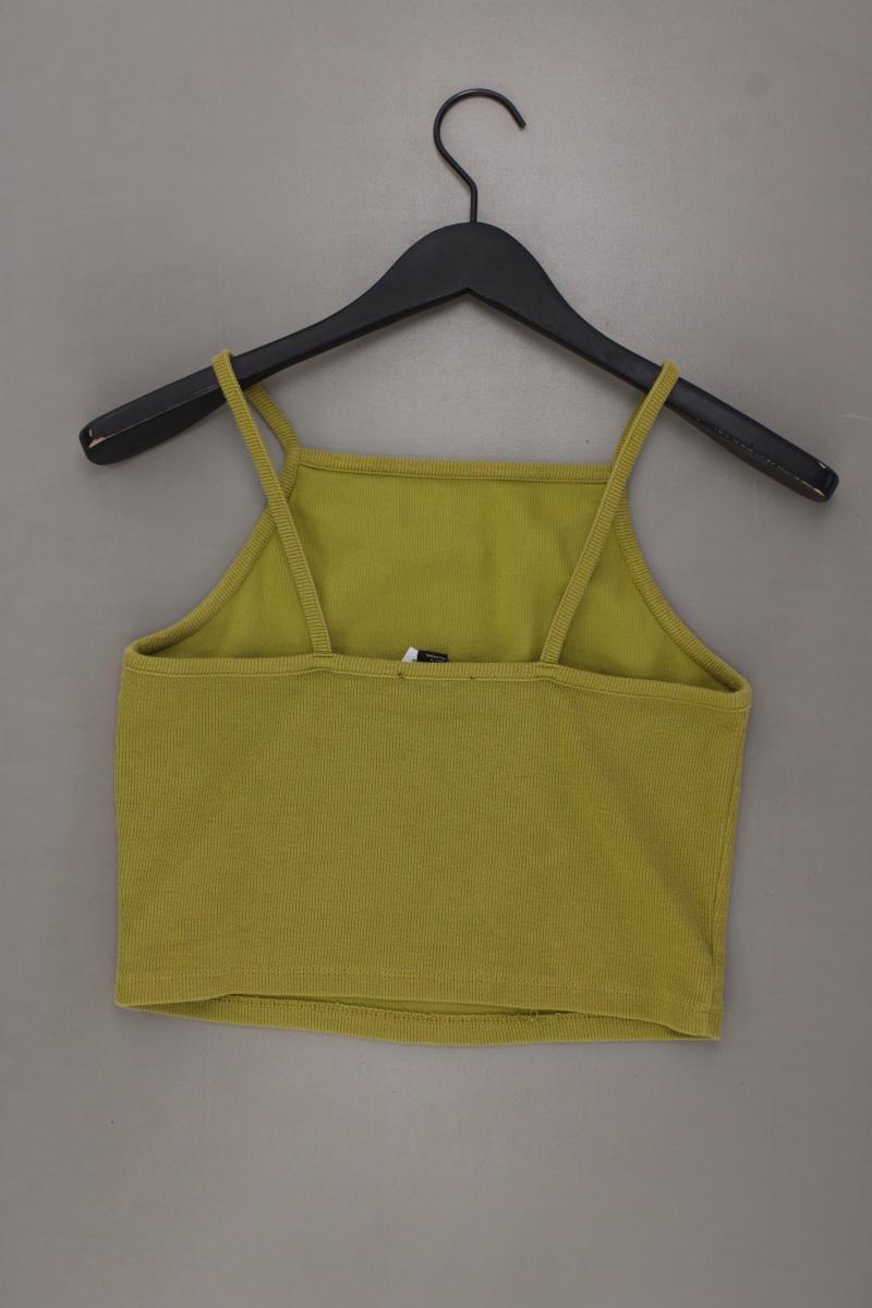 forever 21 Crop Top Gr. L grün aus Baumwolle