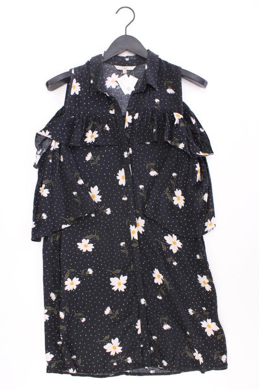 C&A Kleid Gr. 36 mit Blumenmuster neu mit Etikett 3/4 Ärmel grau aus Viskose