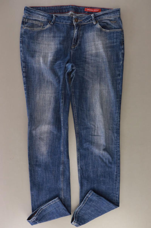 Cross Jeans Straight Jeans Gr. W34/L36 blau aus Baumwolle