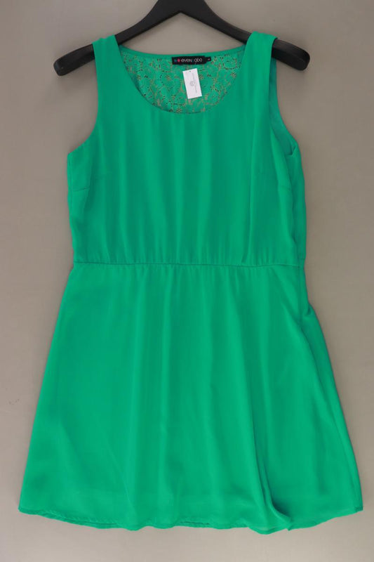Even & Odd Chiffonkleid Gr. L Ärmellos grün aus Polyester