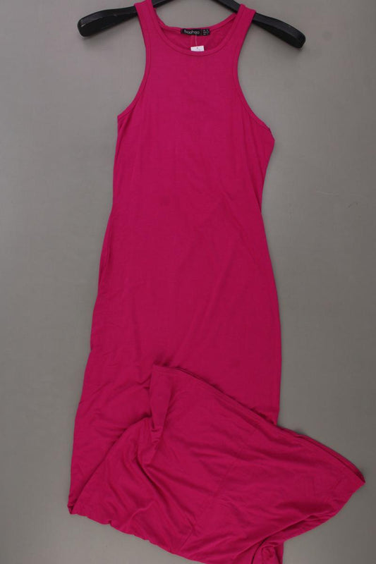 BOOHOO Maxikleid Gr. 38 Träger pink aus Viskose