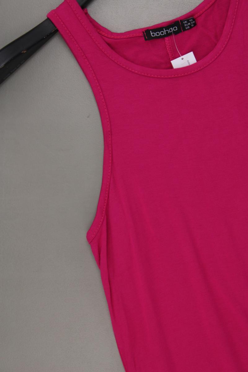BOOHOO Maxikleid Gr. 38 Träger pink aus Viskose