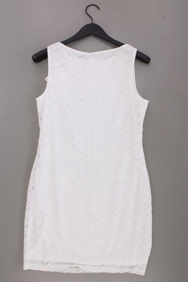 Lavand Spitzenkleid Gr. M neu mit Etikett Ärmellos weiß aus Baumwolle