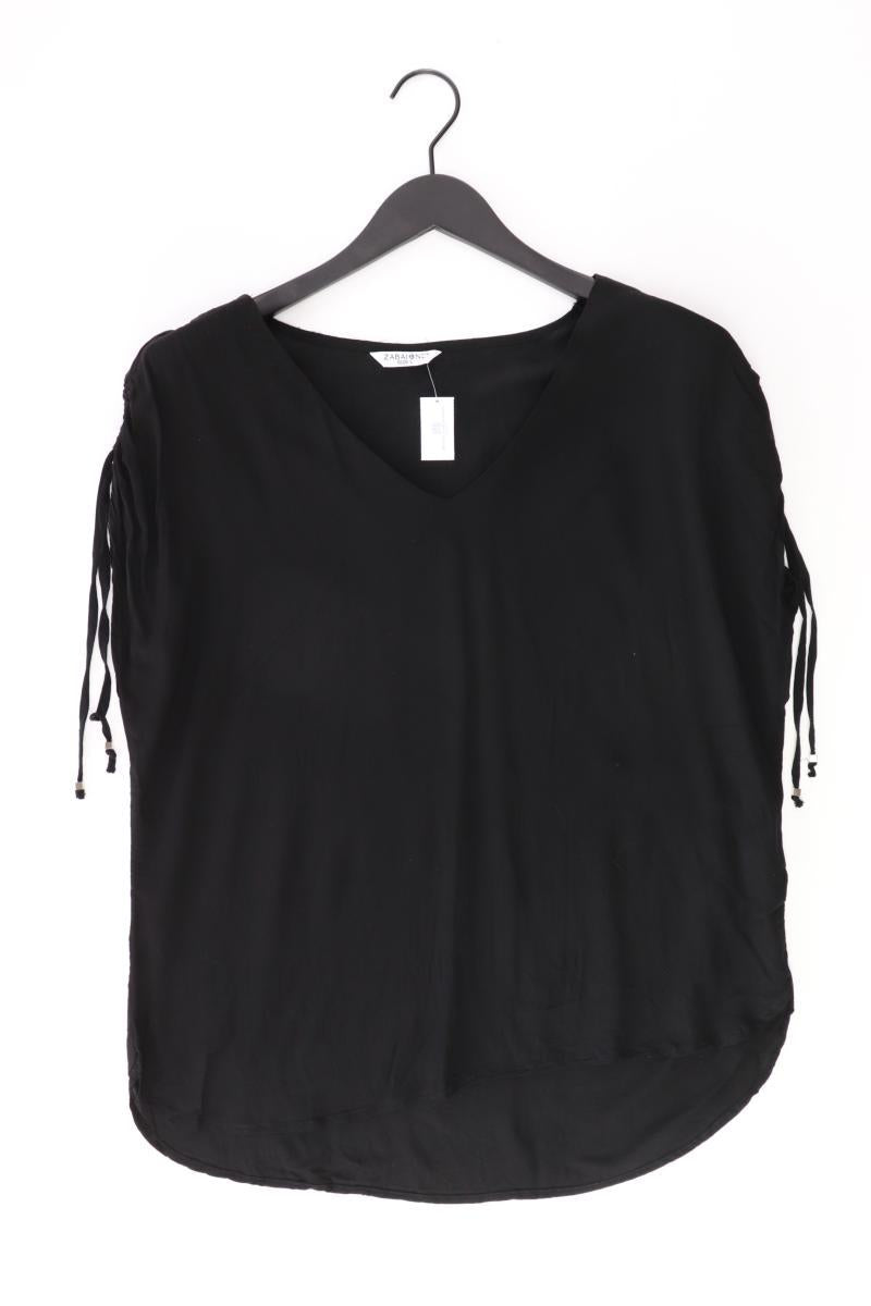 Second Hand Outfit Größe L mit Zabaione Kurzarmbluse in Gr. L und Halskette