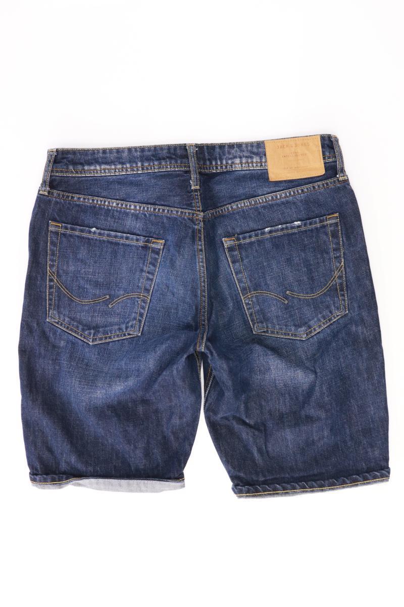 Jack & Jones Jeansshorts für Herren Gr. M blau aus Baumwolle