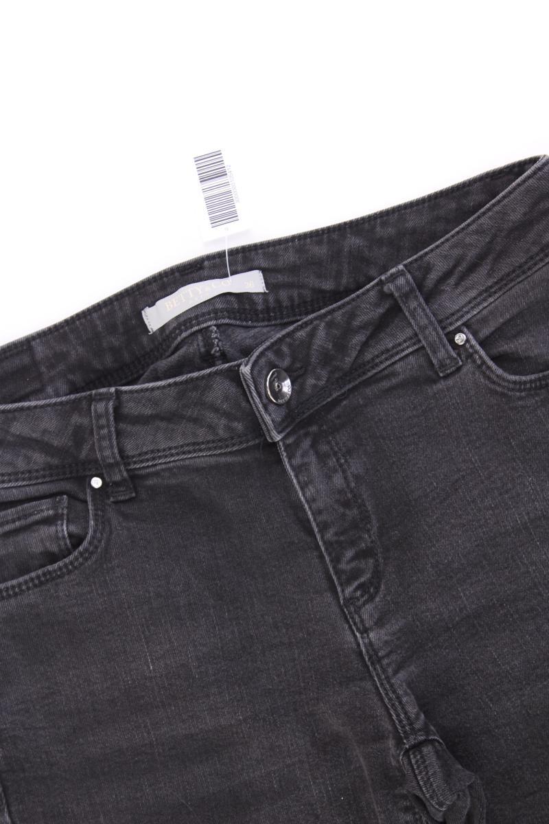 Betty & Co. Skinny Jeans Gr. 36 grau aus Baumwolle