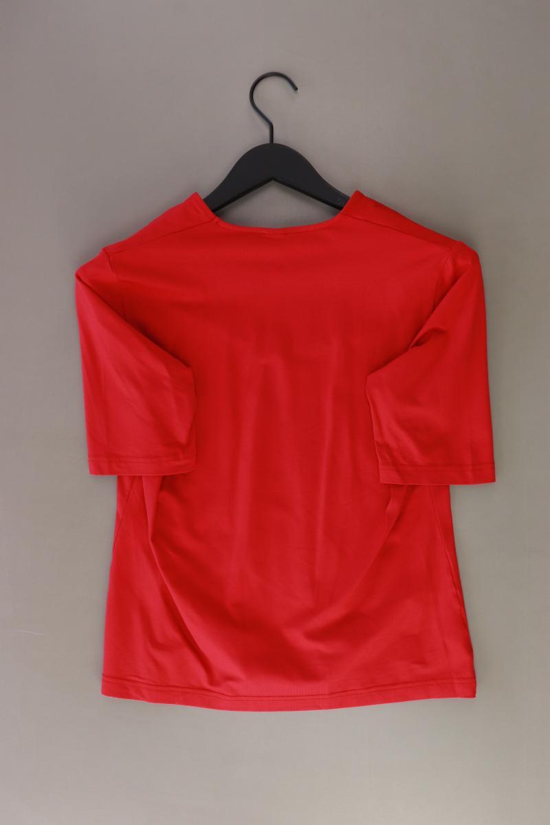 Best Connections Shirt mit V-Ausschnitt Gr. 42 Kurzarm rot aus Polyester