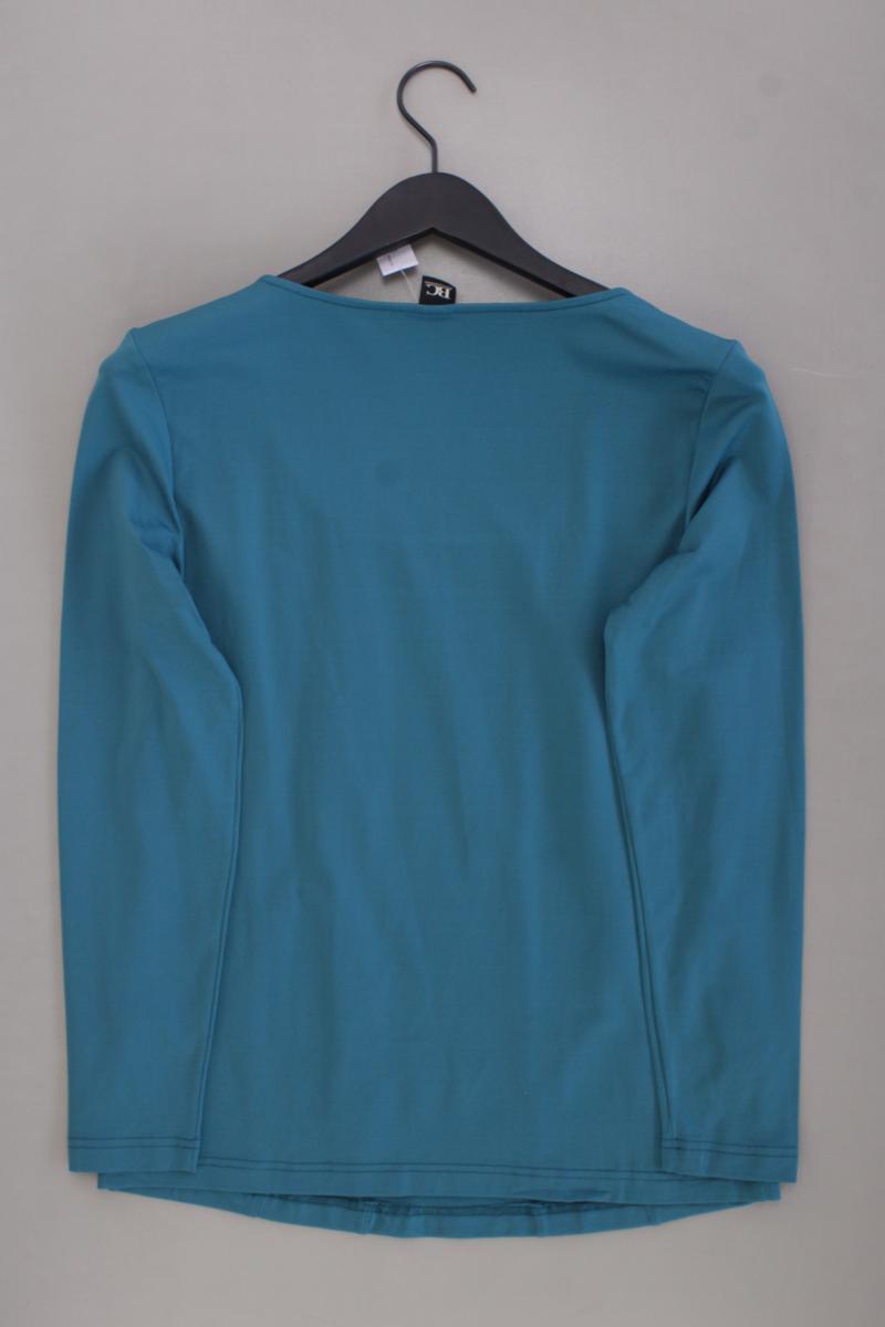 Best Connections Longsleeve-Shirt Gr. 42 neuwertig Langarm blau aus Polyamid