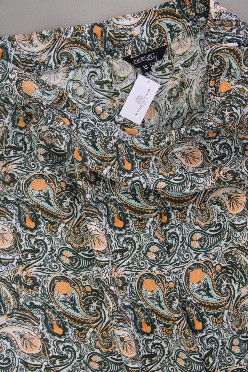 Top Secret Stoffhose Gr. 38 mit Paisleymuster mehrfarbig