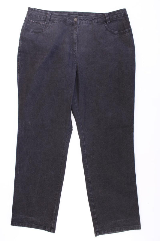 Gina Laura Straight Jeans Gr. 48 grau aus Baumwolle