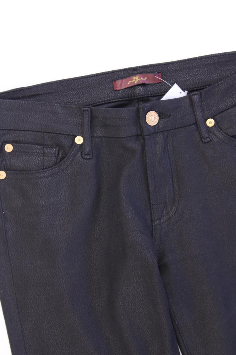 7 For All Mankind Five-Pocket-Hose Gr. W27 schwarz aus Polyester