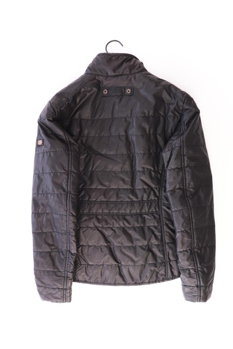 camel active Lange Jacke Gr. 38 schwarz aus Baumwolle