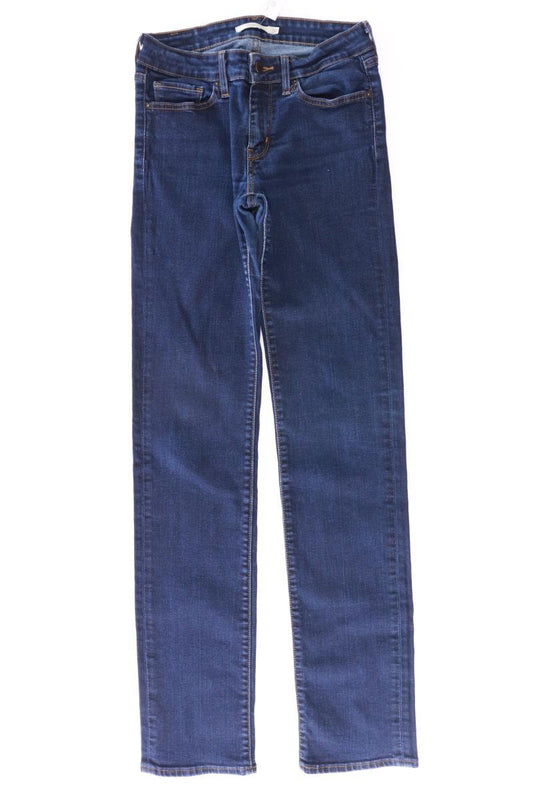 Levi's Straight Jeans Gr. W27/L34 blau aus Baumwolle
