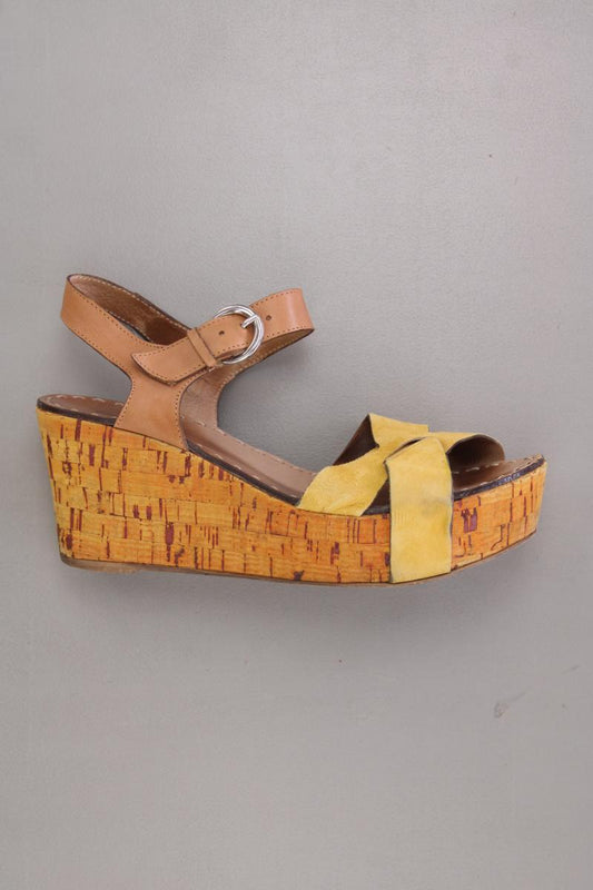 Progetto Sandaletten mit Keilabsatz Gr. 39 gelb