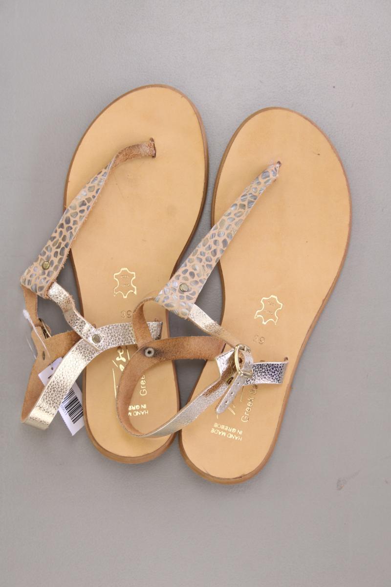 Sandalen Gr. 39 gold