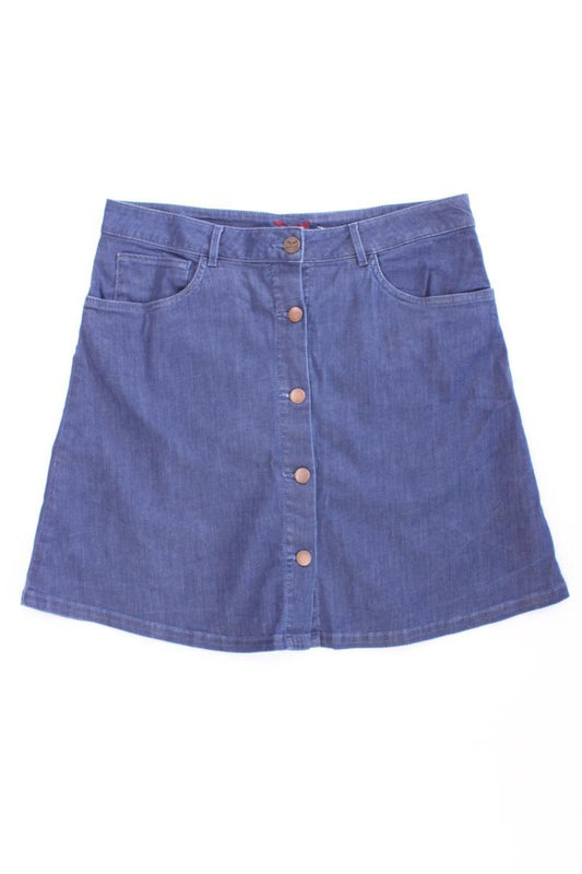 Feuervogl Jeansrock Modell Sonia Gr. 38 blau aus Baumwolle