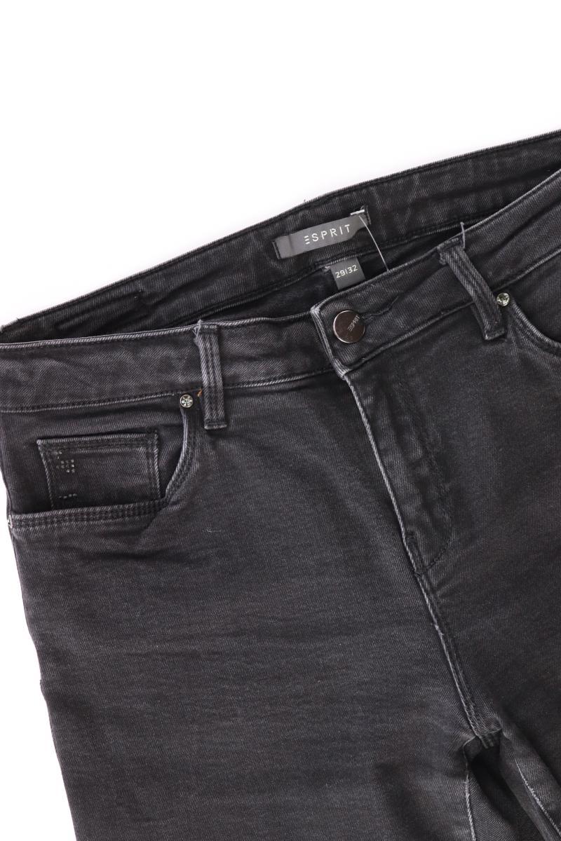 Esprit Straight Jeans Gr. W29/L32 schwarz aus Baumwolle