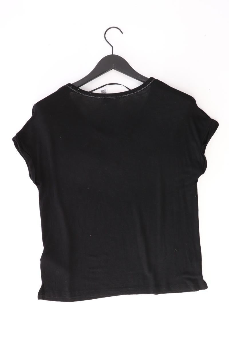 Street One T-Shirt Gr. 38 Kurzarm schwarz aus Viskose