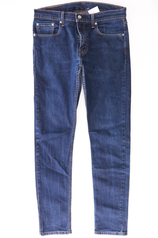 Levi's Straight Jeans für Herren Gr. W33/L34 Modell 512 blau aus Baumwolle