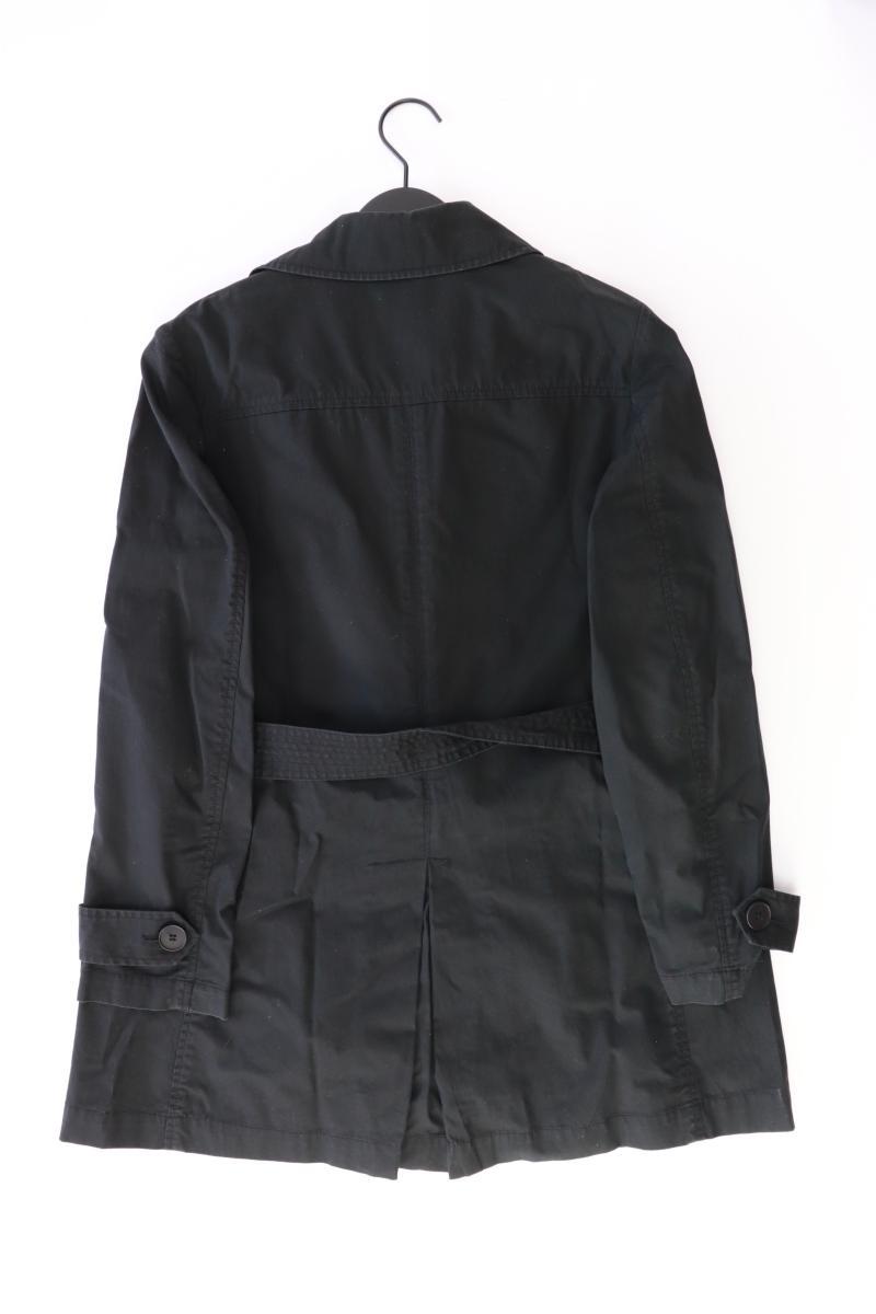 Lacoste Trenchcoat Gr. 40 schwarz aus Baumwolle