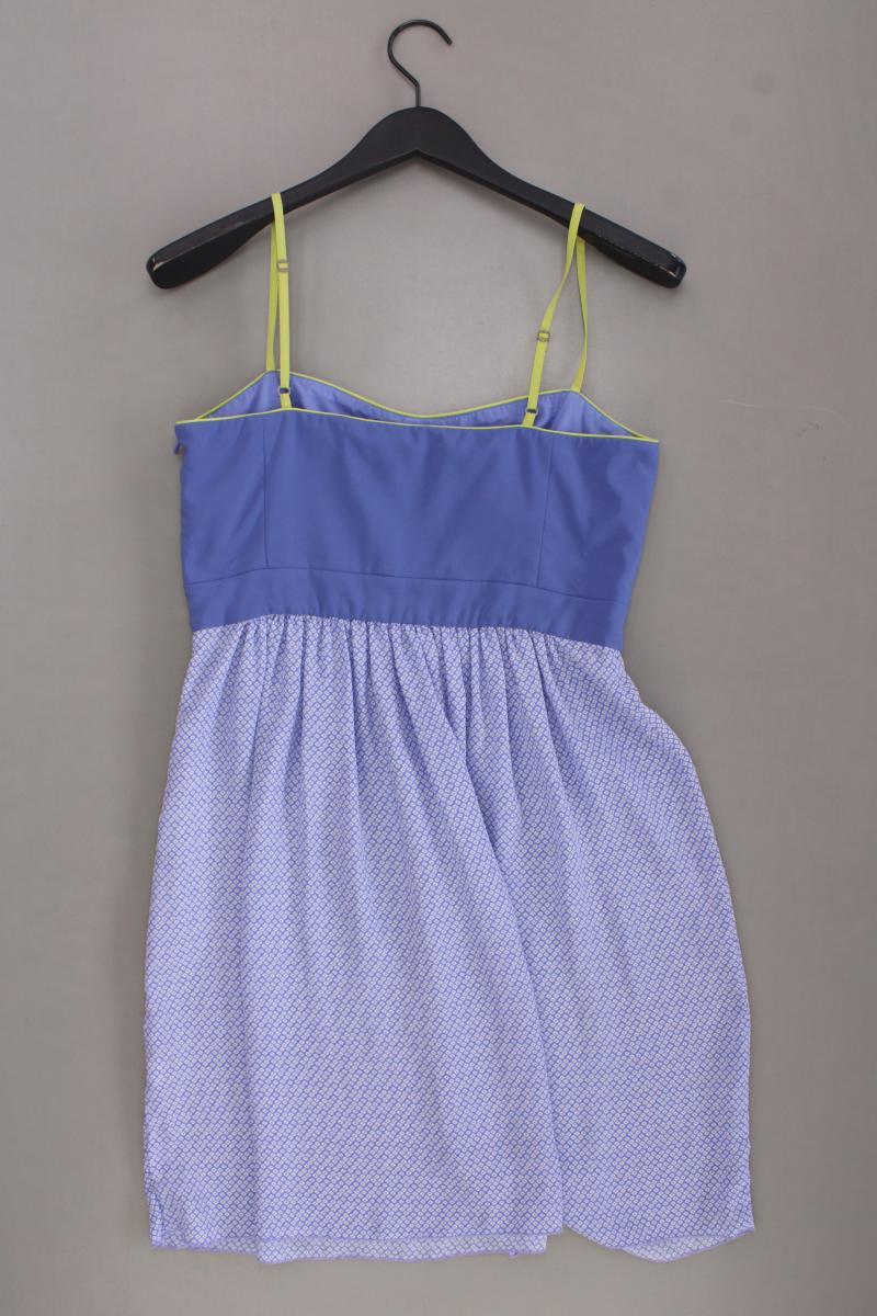 Fossil Midikleid Gr. 38 Träger blau aus Polyester